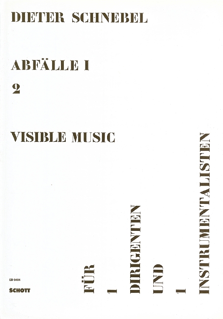 Vorderes Coverbild visible music I 