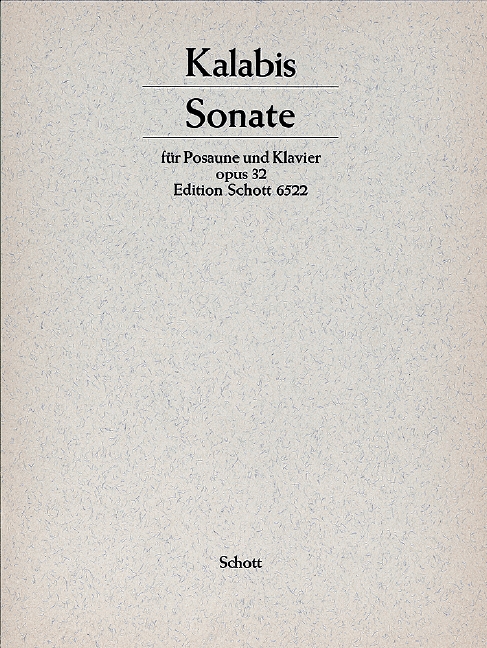 Vorderes Coverbild Sonate op. 32 