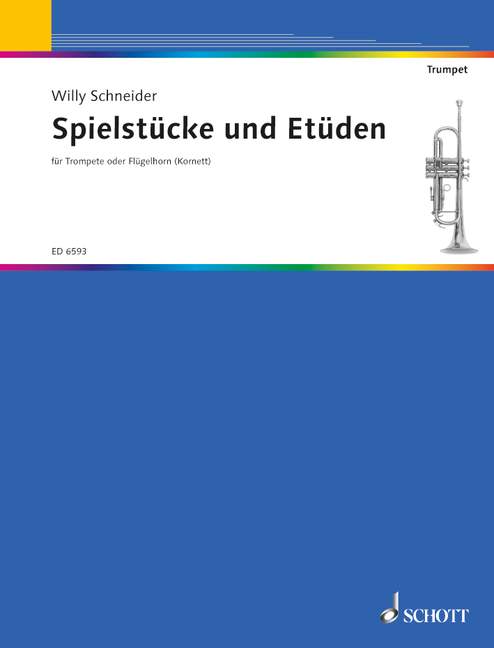 Vorderes Coverbild Spielstücke und Etüden 