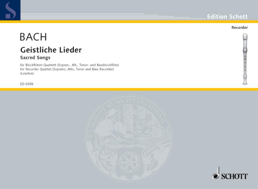 Vorderes Coverbild Geistliche Lieder 