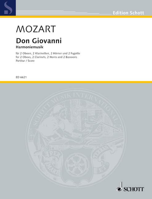 Vorderes Coverbild Don Giovanni KV 527 