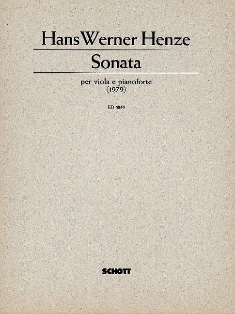 Vorderes Coverbild Sonata 