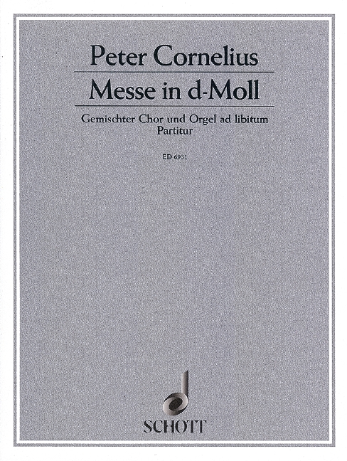 Vorderes Coverbild Messe d-Moll 