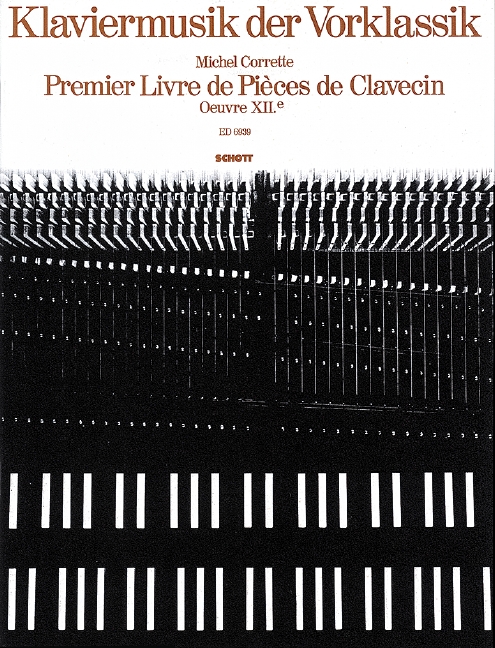 Vorderes Coverbild Premier Livre de Piéces de Clavecin 