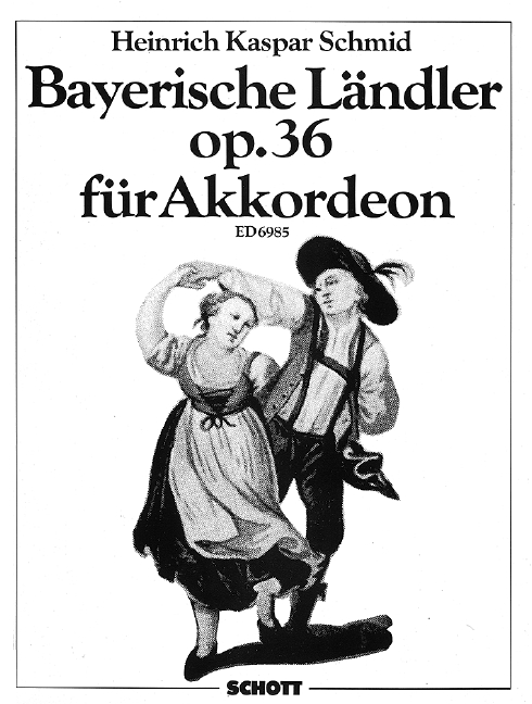 Vorderes Coverbild Bayerische Ländler op. 36 
