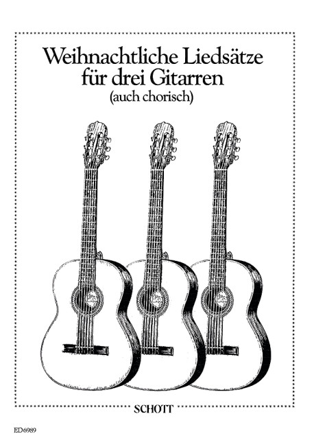 Vorderes Coverbild Weihnachtliche Liedsätze 