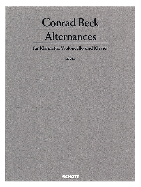 Vorderes Coverbild Alternances 