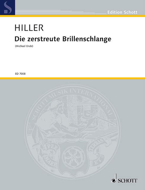 Vorderes Coverbild Die zerstreute Brillenschlange 