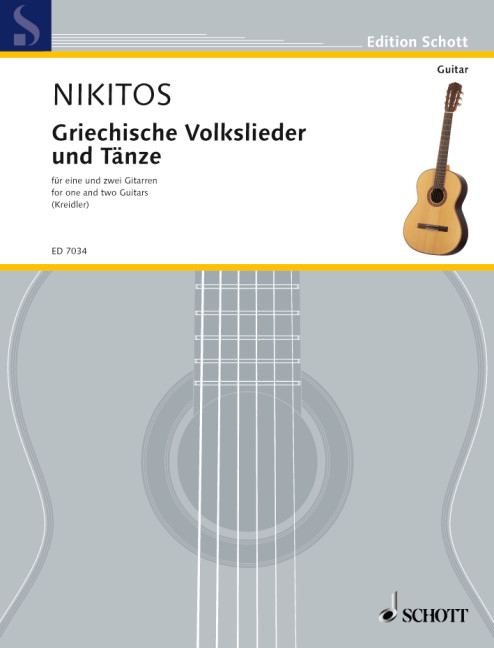 Anderes Coverbild Griechische Volkslieder und Tänze in leichten Sätzen 