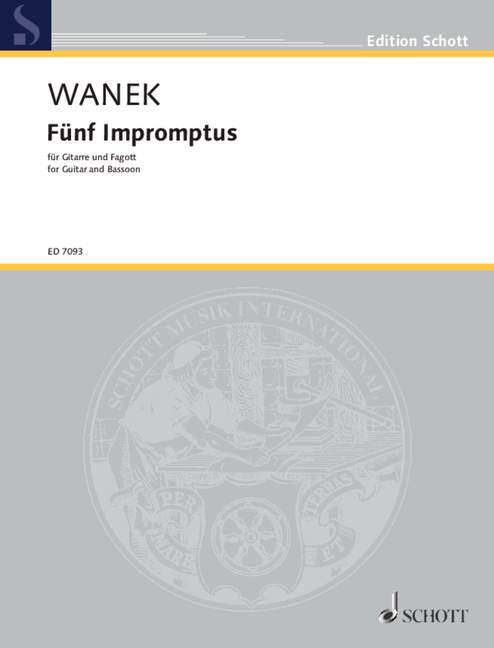 Vorderes Coverbild 5 Impromptus 