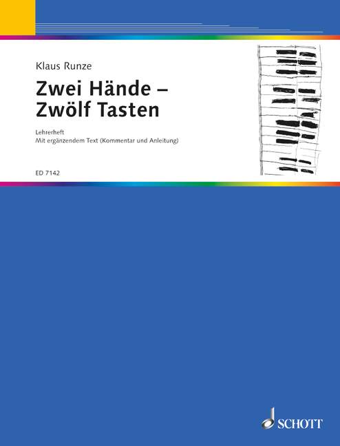 Vorderes Coverbild Zwei Hände - Zwölf Tasten 
