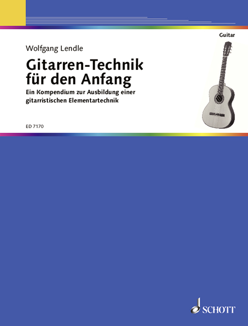 Vorderes Coverbild Gitarren-Technik für den Anfang 
