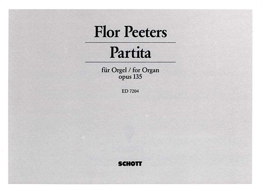 Vorderes Coverbild Partita op. 135 