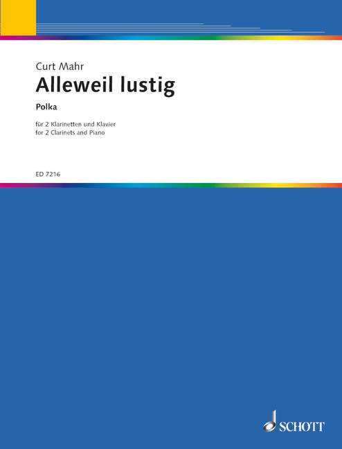 Vorderes Coverbild Alleweil lustig 