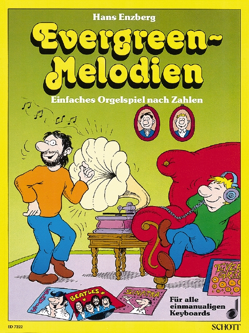 Vorderes Coverbild Evergreen-Melodien 