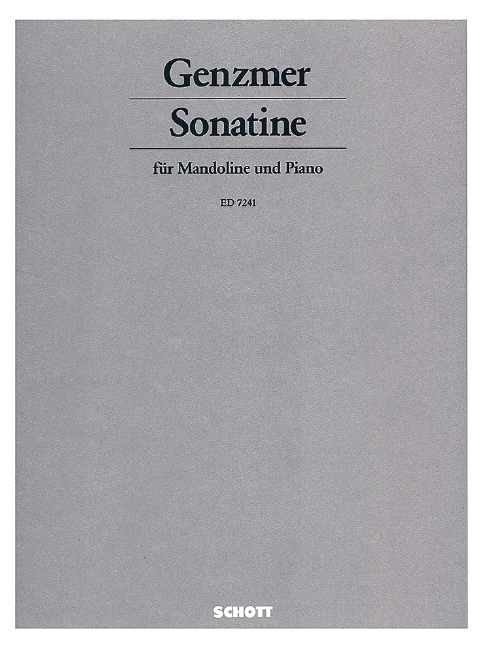 Vorderes Coverbild Sonatine GeWV 225a 