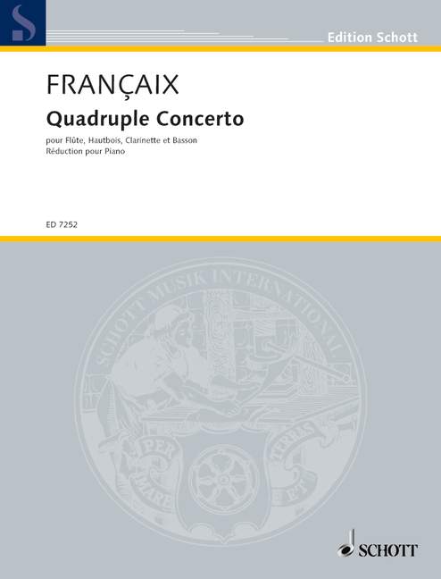 Vorderes Coverbild Quadruple Concerto 