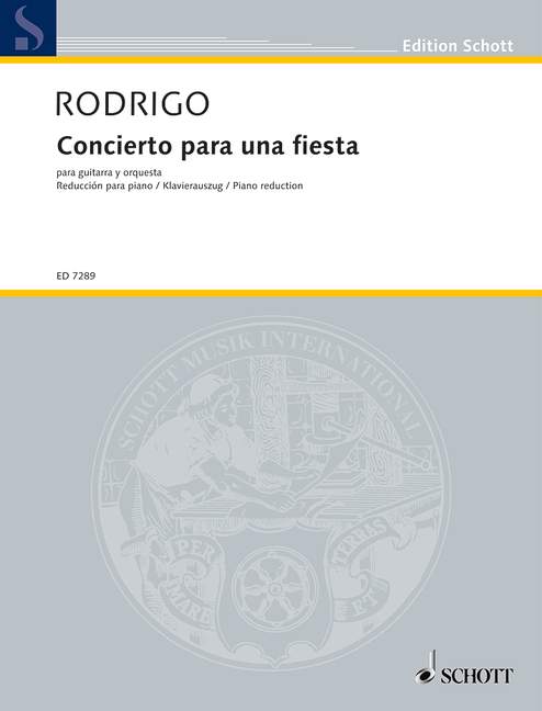 Vorderes Coverbild Concierto para una fiesta 