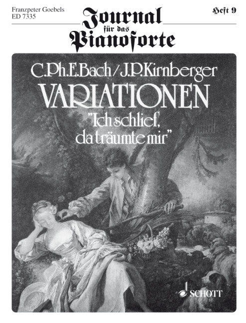Anderes Coverbild Variationen über das Lied "Ich schlief, da träumte mir" Heft 9