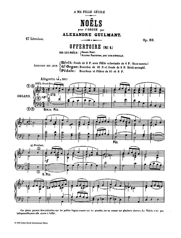 Anderes Coverbild Noëls op. 60 Band 1
