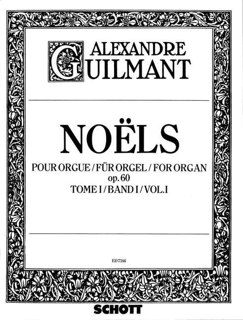 Vorderes Coverbild Noëls op. 60 Band 1