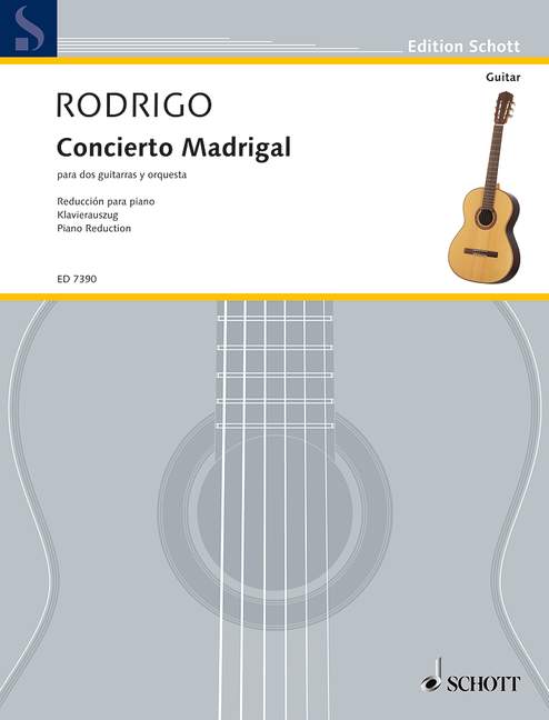 Vorderes Coverbild Concierto Madrigal 