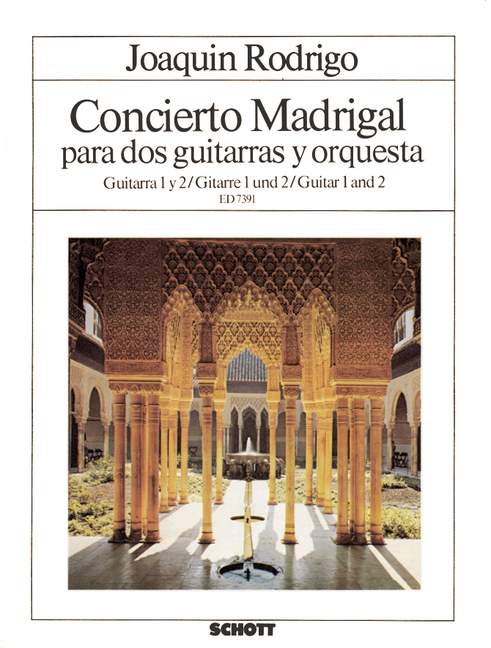 Vorderes Coverbild Concierto Madrigal 