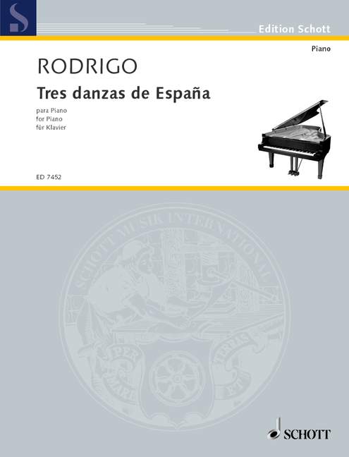 Vorderes Coverbild Tres danzas de España 