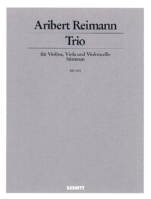 Vorderes Coverbild Trio 