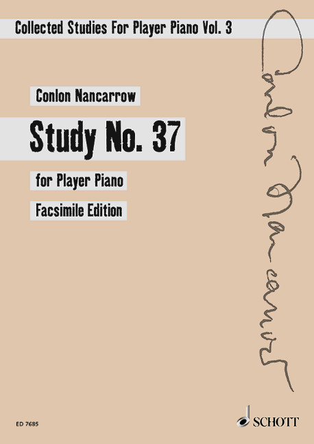 Vorderes Coverbild Studies for Player Piano Vol. 3