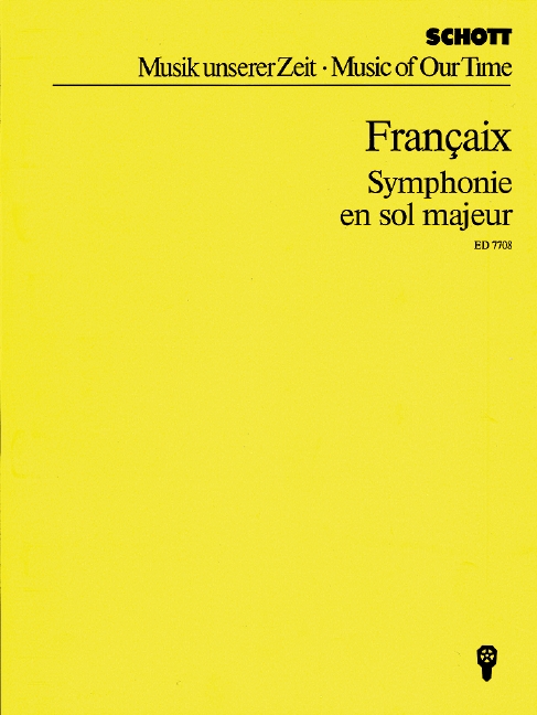 Vorderes Coverbild Symphonie en sol majeur (G-Dur) 