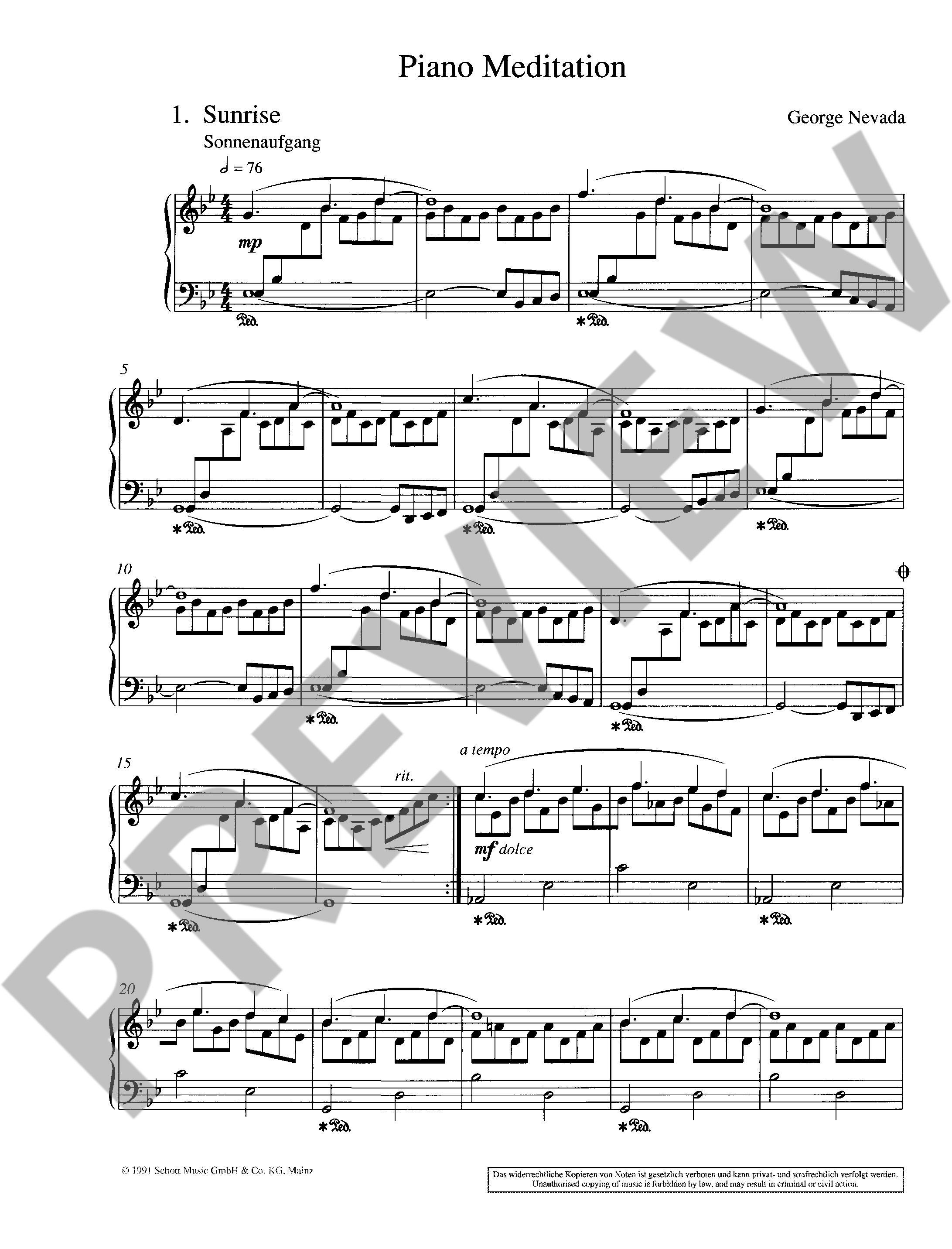 Anderes Coverbild Piano Meditation 