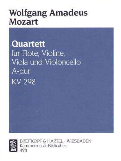 Anderes Coverbild Quartett A-dur KV 298