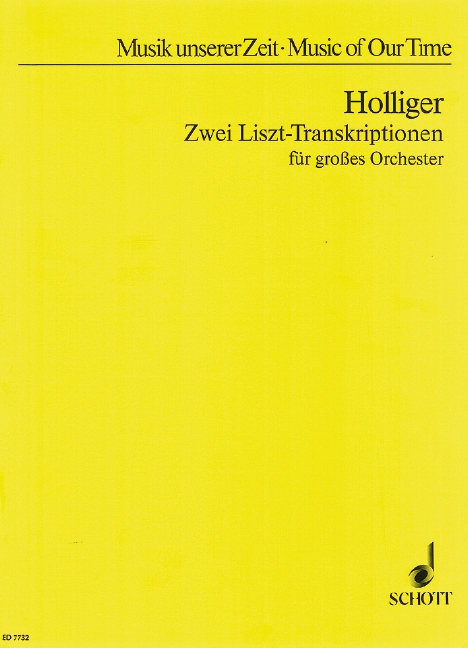 Vorderes Coverbild Zwei Liszt-Transkriptionen 