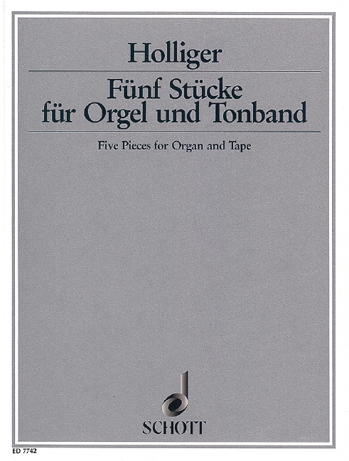 Vorderes Coverbild Fünf Stücke 