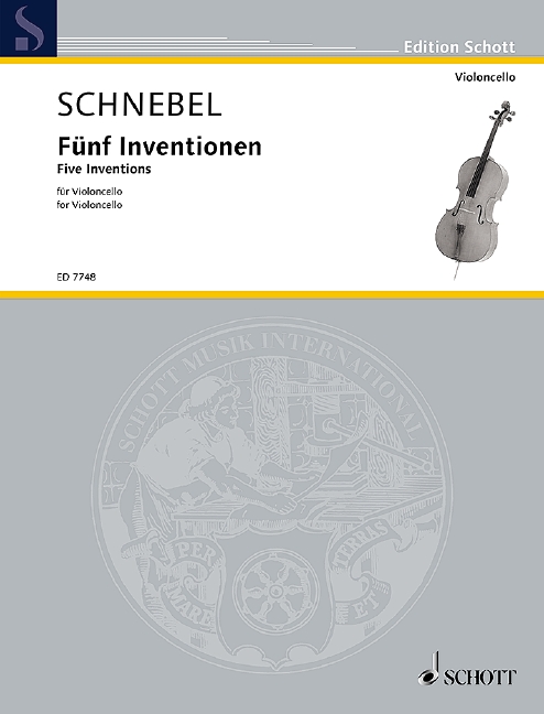 Vorderes Coverbild Fünf Inventionen 