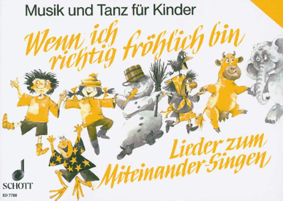 Vorderes Coverbild Wenn ich richtig fröhlich bin 