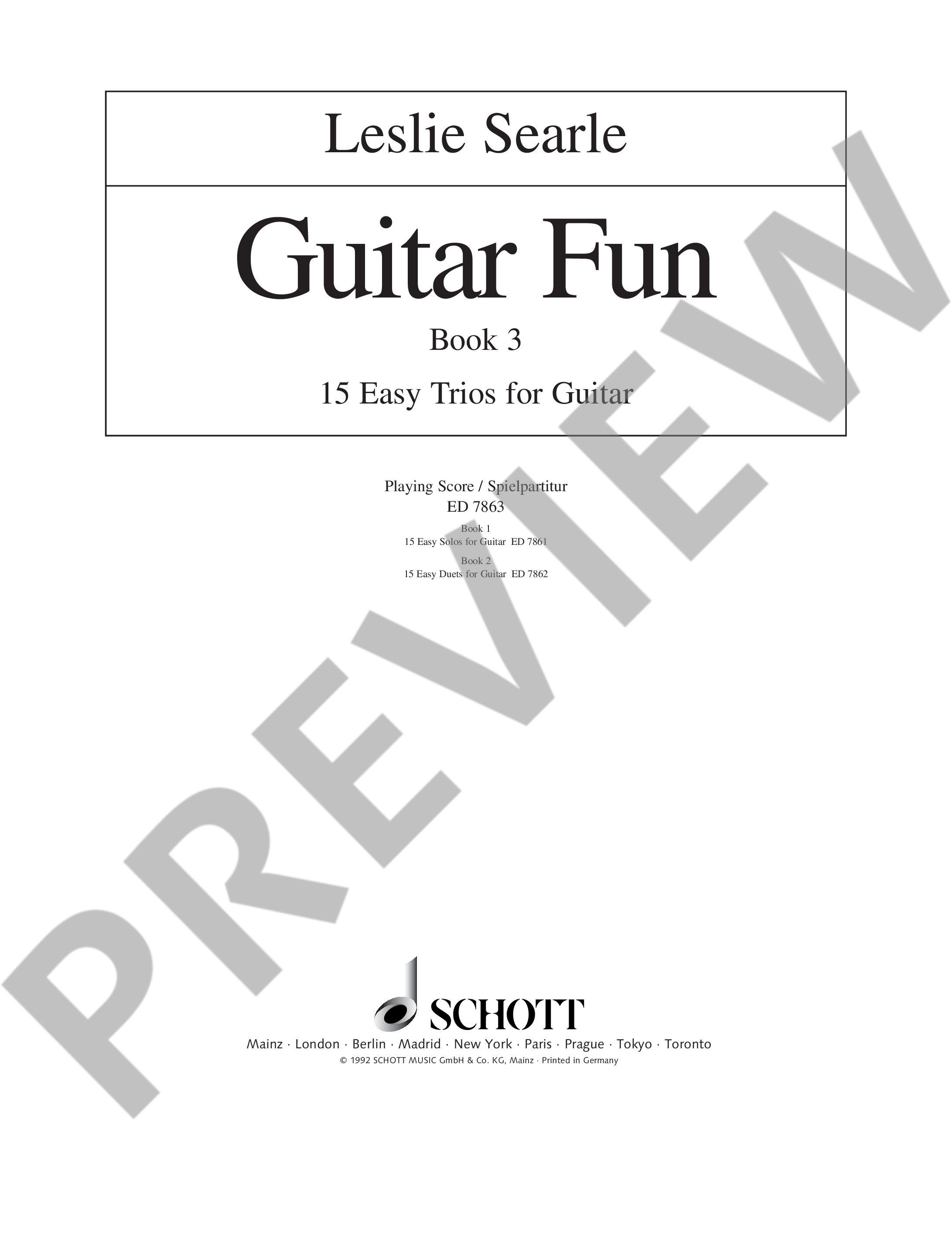 Anderes Coverbild Guitar Fun Vol. 3