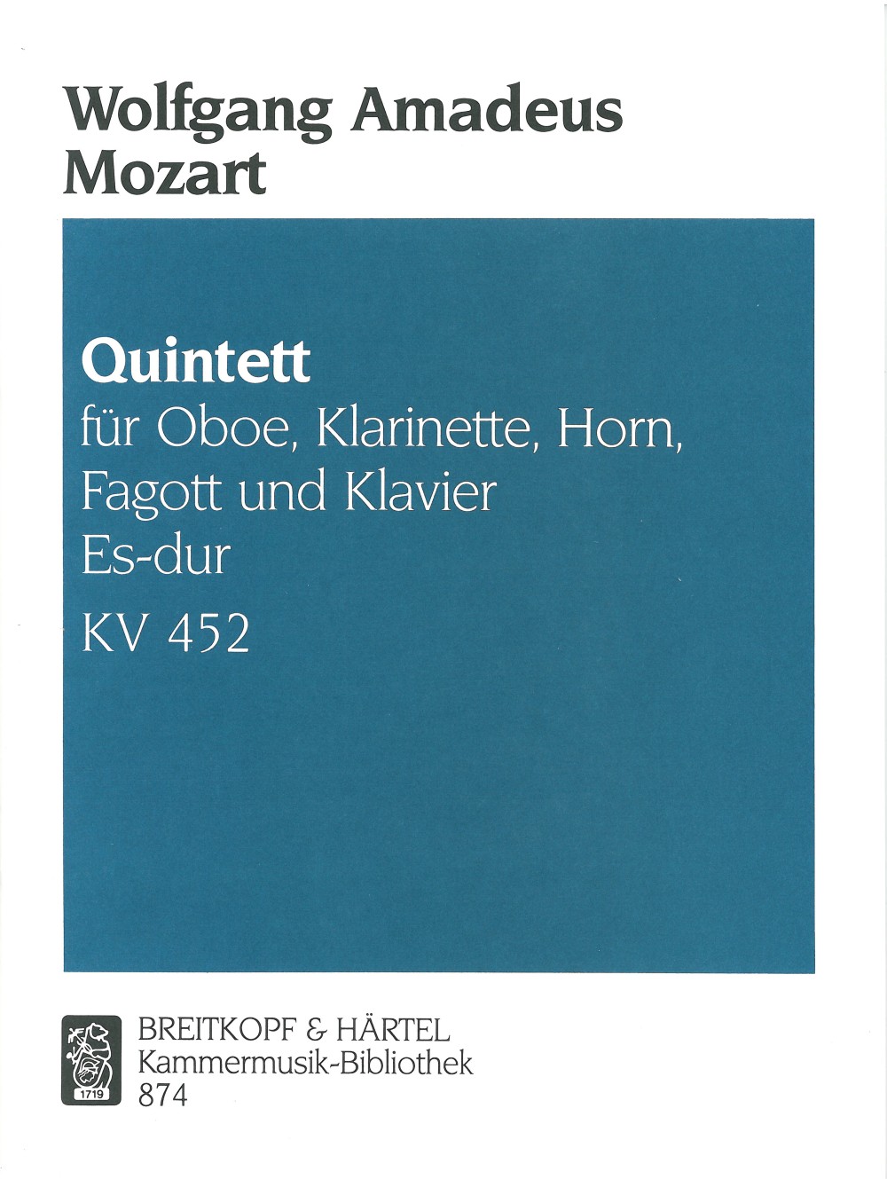 Anderes Coverbild Quintett Es-Dur KV 452