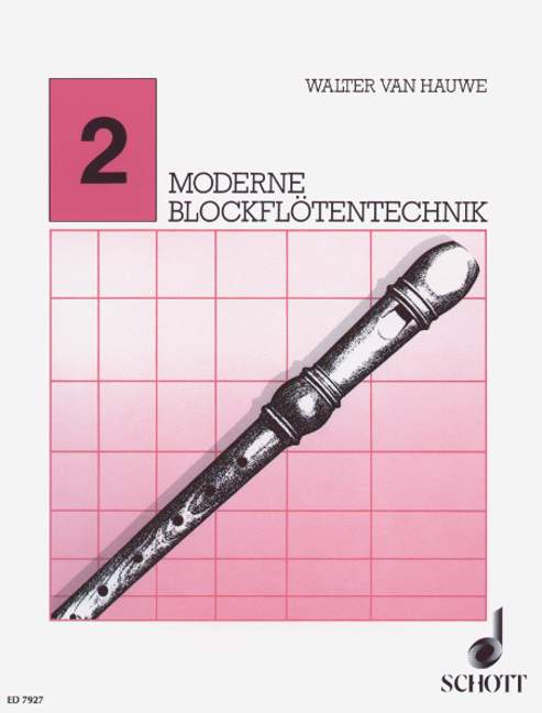 Vorderes Coverbild Moderne Blockflötentechnik Band 2