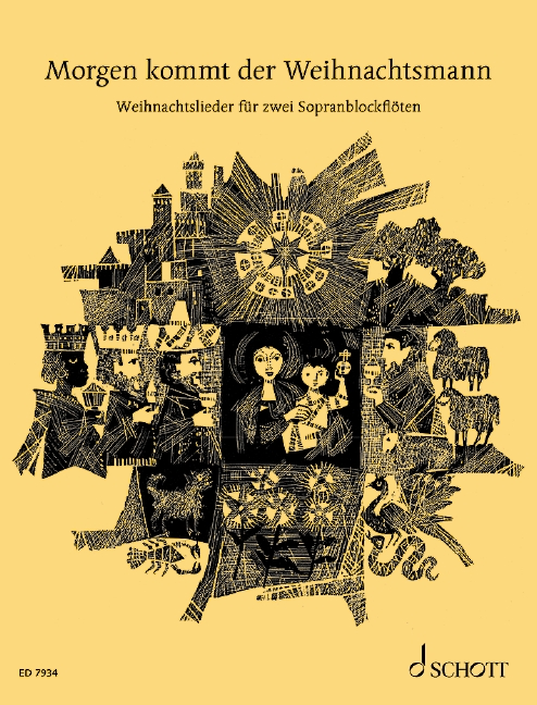 Vorderes Coverbild Morgen kommt der Weihnachtsmann 