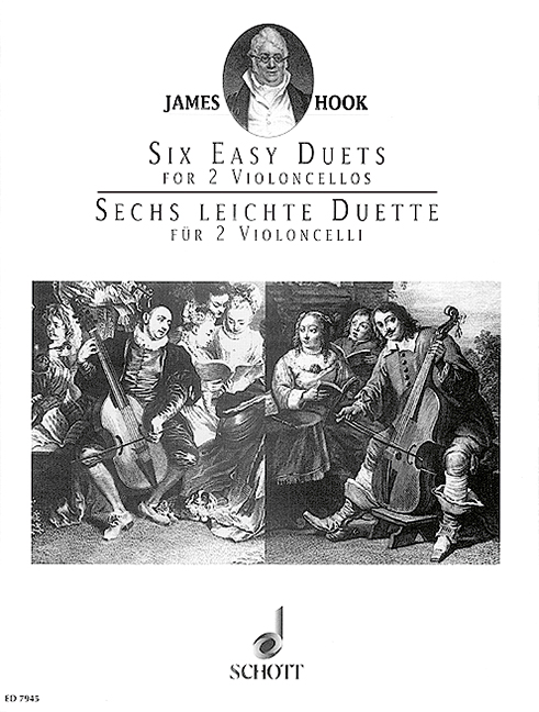 Vorderes Coverbild 6 leichte Duette op. 58 