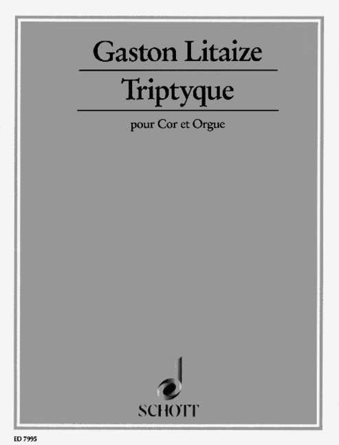 Vorderes Coverbild Triptyque 
