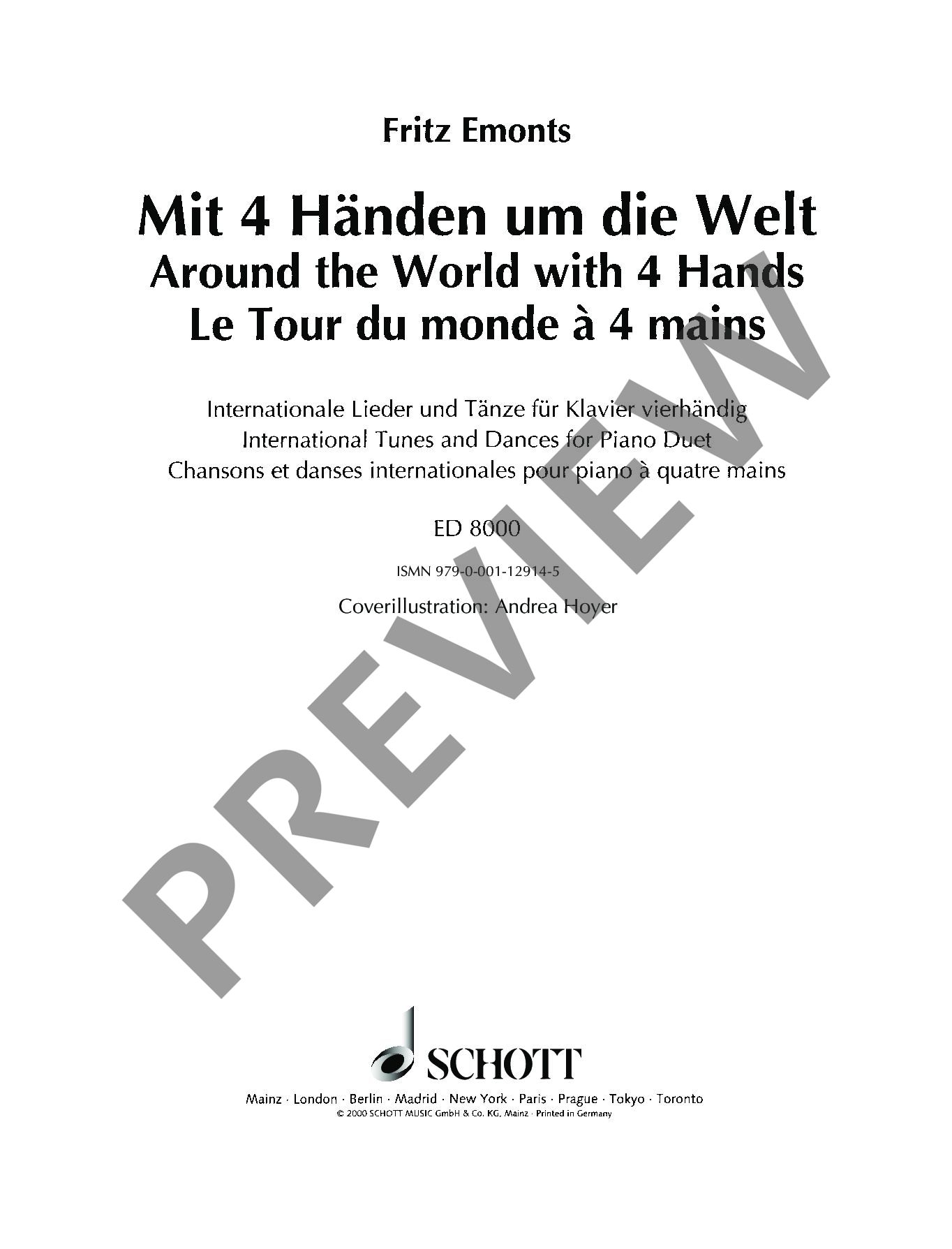 Anderes Coverbild Mit 4 Händen um die Welt 