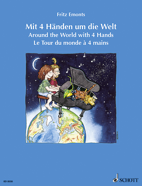 Vorderes Coverbild Mit 4 Händen um die Welt 