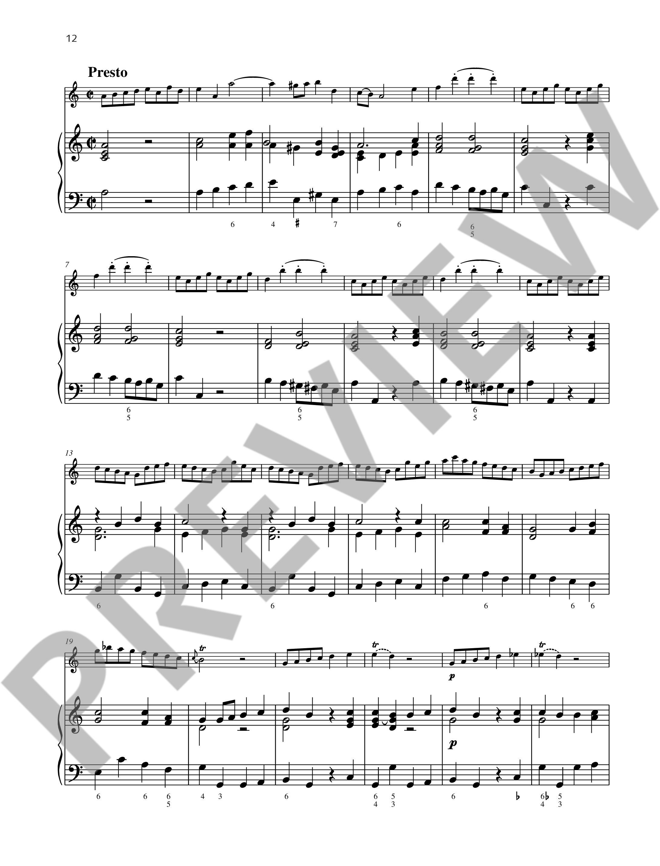 Anderes Coverbild Sechs Sonaten op. 1 