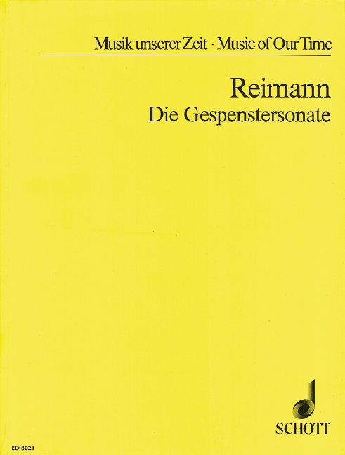 Vorderes Coverbild Die Gespenstersonate 