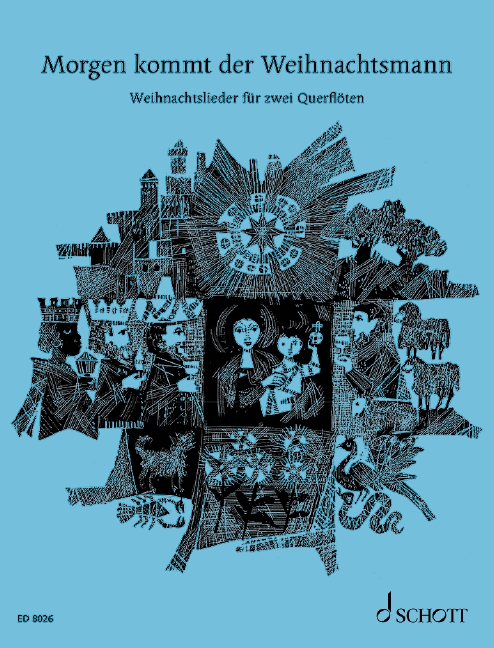 Vorderes Coverbild Morgen kommt der Weihnachtsmann 