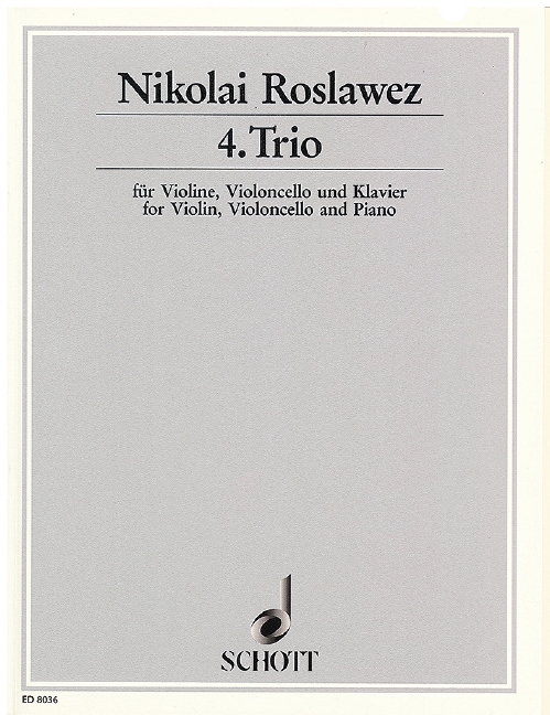Vorderes Coverbild 4. Trio 
