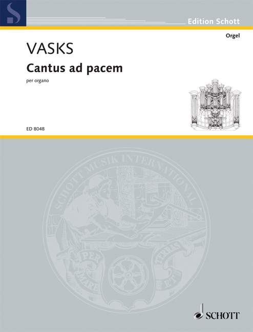 Vorderes Coverbild Cantus ad pacem 